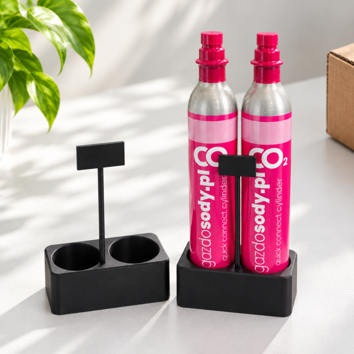 Stand ekspozycyjny na butle CO₂
